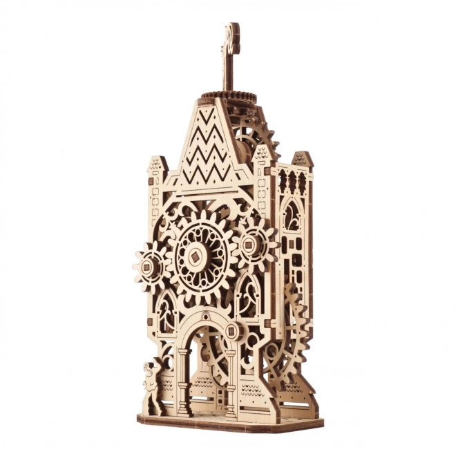 Ugears 3D houten mechanische puzzel Klokkentoren
