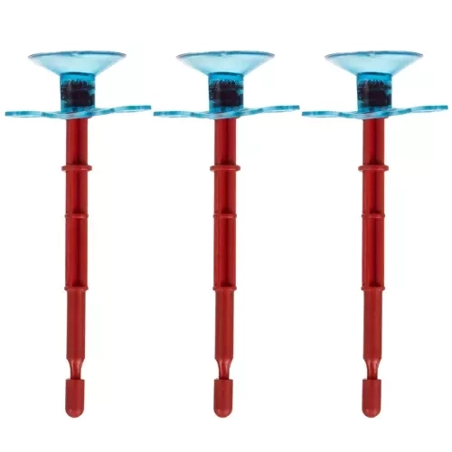 Netzwerfer mit Handschuh und 3 Pfeilen