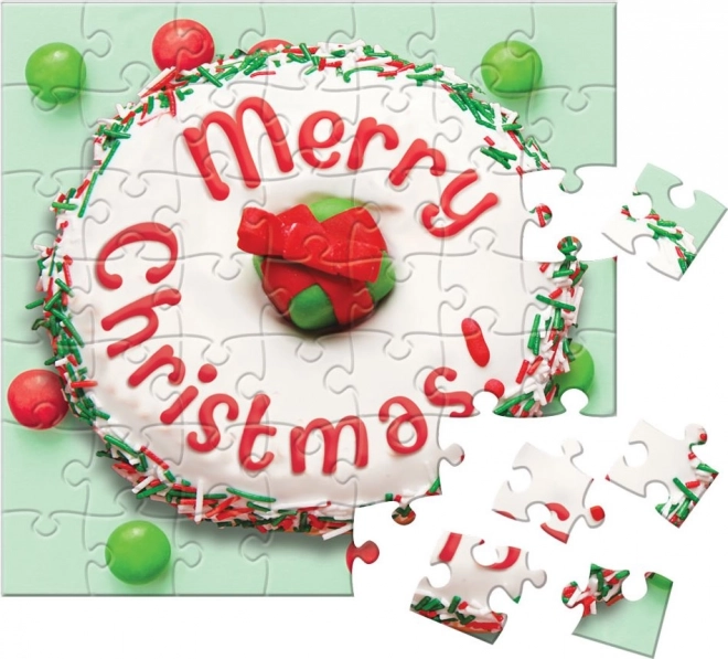 Adventskalender met Puzzel Eurographics 24 x 50 Stuks – Kerst donuts