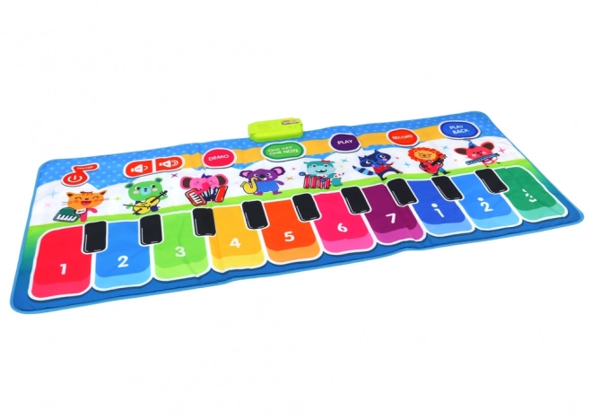 Interactieve muzikale mat voor dans en educatie voor kinderen