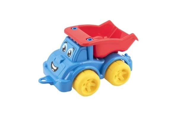 Auto bouw vrachtwagen kiepwagen plastic 3 kleuren 22x13x10cm 12m+