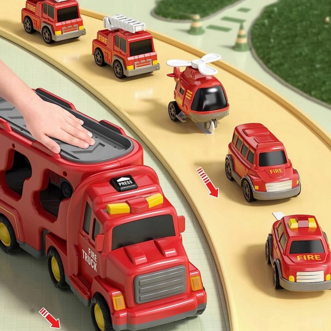 Fire Rescue Vehicle Set