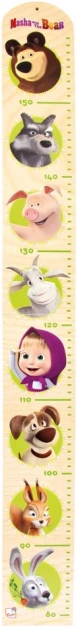 Bino toise en bois Masha et Michka