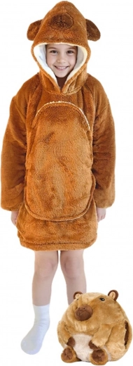 Giant pocket and hood with ears