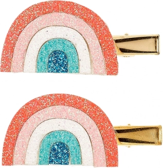 Haarspeldjes met regenboogmotief