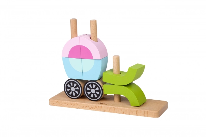 Houten puzzel - Uil