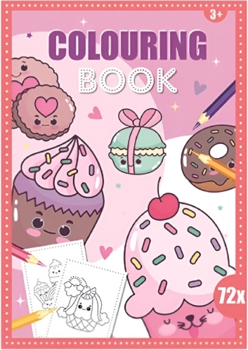 Livre de coloriage A4 – 72 pages