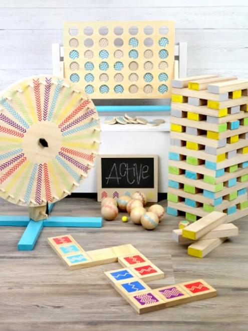 Holz Boule für Kinder und Erwachsene