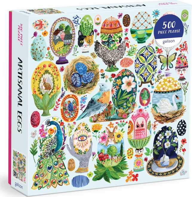 Puzzle Œufs peints 500 pièces Galison
