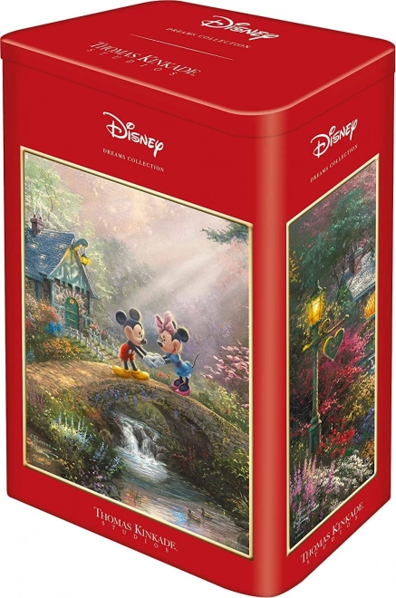 Puzzle in Blechdose Mickey & Minnie 500 Teile