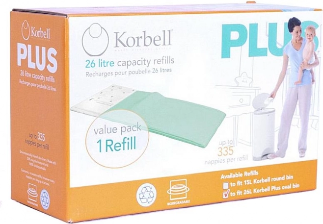 Recharge de sac pour poubelle Plus