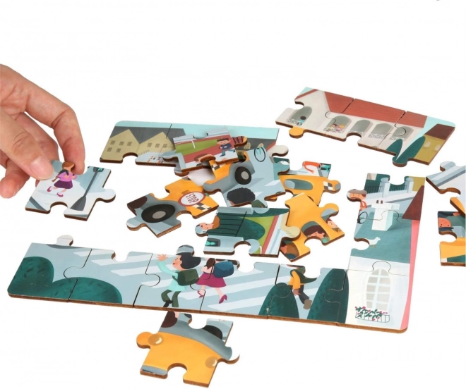 Numbered pieces for easy assembly