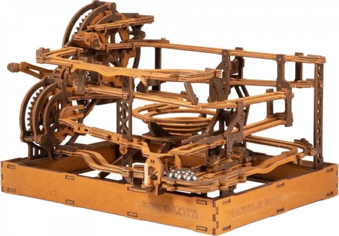 WOODEN CITY 3D houten puzzel Knikkerbaan 265 stukken