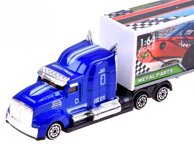 Metall-Spielzeugautos Set für kleine Rennfahrer mit Verkehrsschildern
