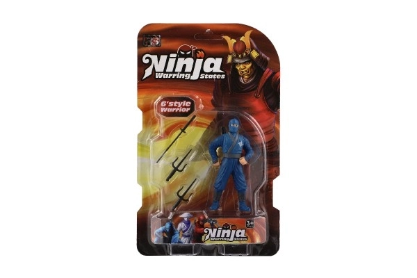 Ninja-Figur mit Zubehör 10 cm