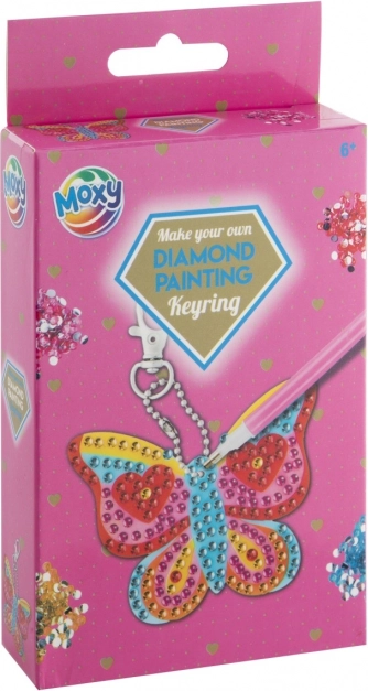 grafix peinture diamant pendentif papillon