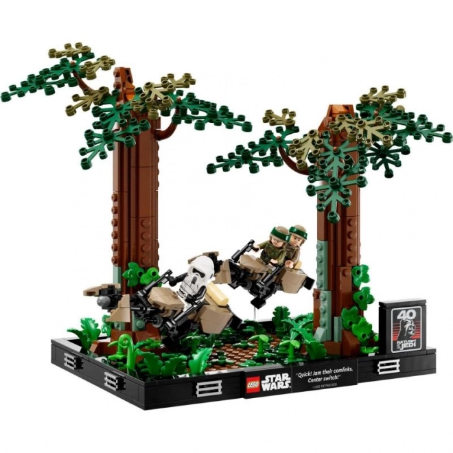 LEGO® Star Wars™ 75353 Achtervolging van speederbikes op de planeet Endor™ – diorama
