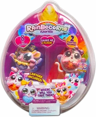 Leuchtende Figuren RainboCorns Flash mit Trageschnur