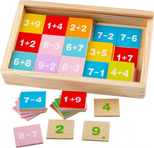 Bigjigs Toys Addieren und Subtrahieren in der Box