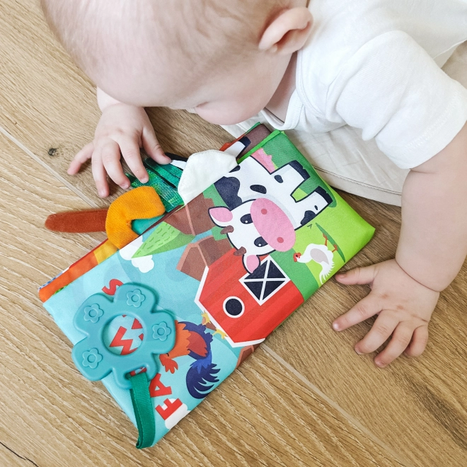 Boek van dierlijke staarten stoffen WOOPIE