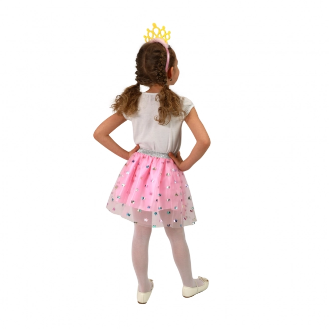 Kinderkostuum tutu rok prinses met haarband