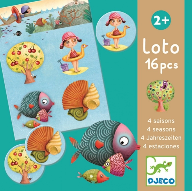 DJECO LOTO - quatre saisons