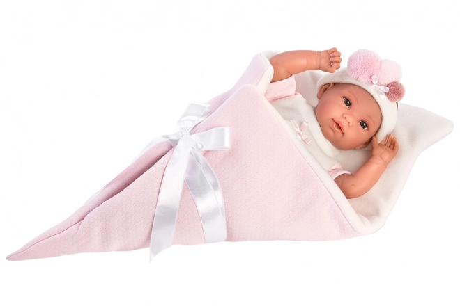 Llorens realistische babypop met geluiden en zachte lichaam