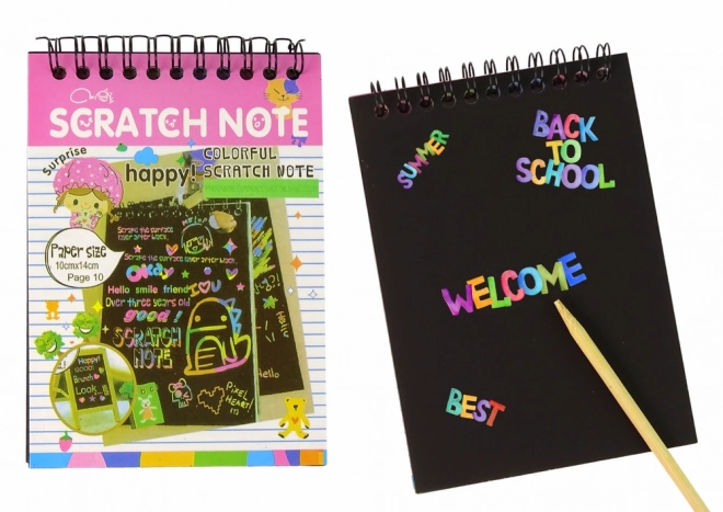 Krabbelnotities voor kinderen roze