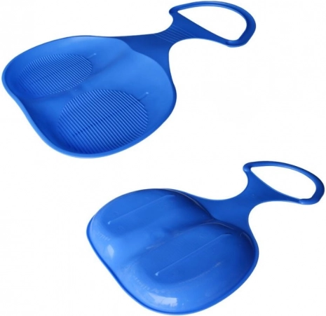 Large plastic apple-shaped snow slider for children