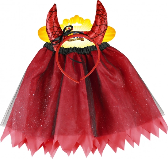 Serre-tête à cornes pour un look diabolique instantané