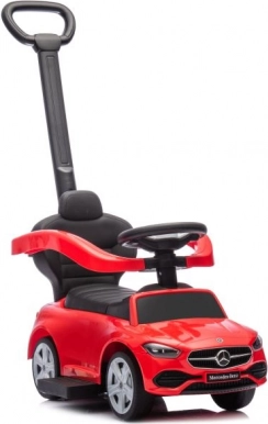 Push Car with Handle Mercedes 3in1 Red