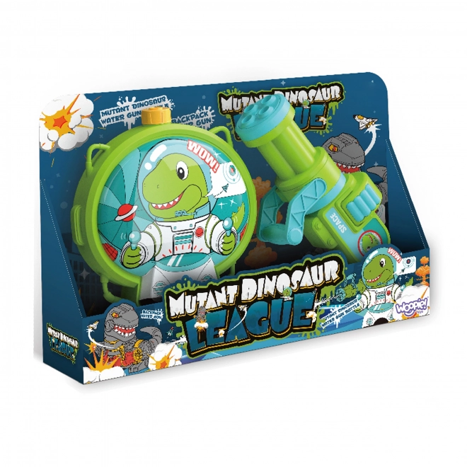 Water Gun with Backpack - Dinosaur Design