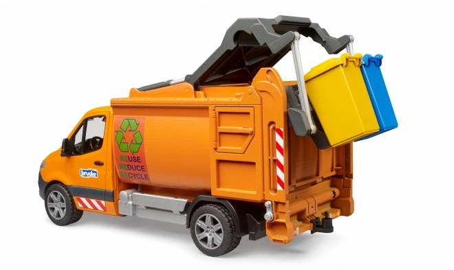 Bruder MB Sprinter kleine vuilniswagen