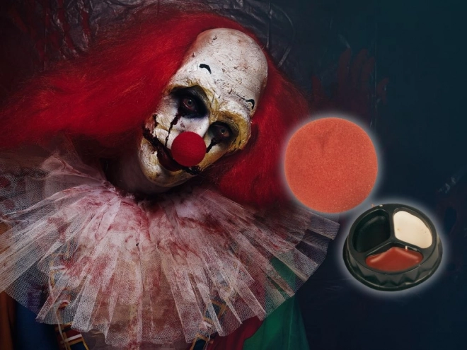 Clown-Schminkset für Halloween und Cosplay