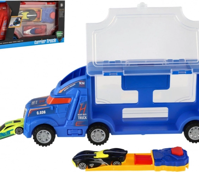 Auto Transporter Truck with Cars