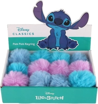 Sleutelhanger Stitch met pompon