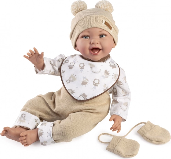 Poseable and can sit