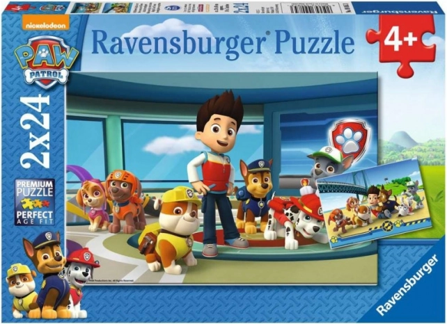 Ravensburger Puzzle Paw Patrol 2×24 Pieces