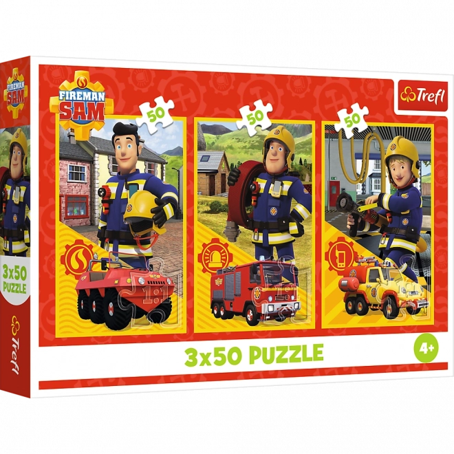 Puzzle 3x50 - L’équipe de la caserne de Pompier Sam