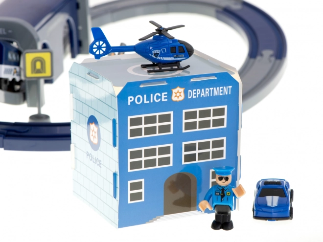 Kindertreinenbaan - politie