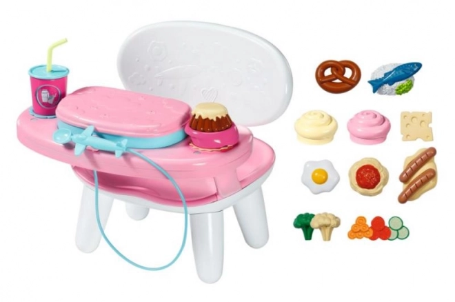 BABY born high chair with sound effects
