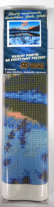 Norimpex Diamant Schilderen Winterse Rust 30x40 cm