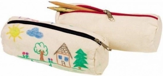 Trousse en coton à colorier Goki