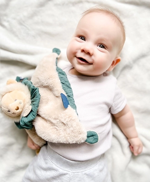 Doudou Slaapknuffel leeuwtje 3v1