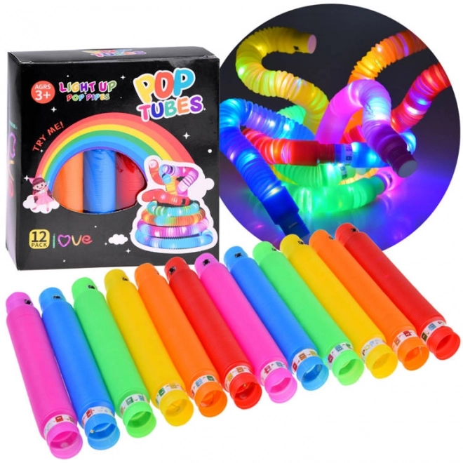 Oplichtende LED pop tube sensoren