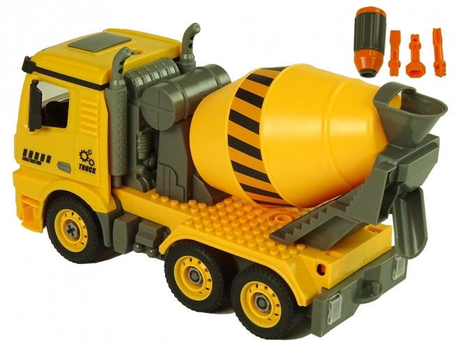 Remote Control Concrete Mixer DIY with Drill 2.4GHz