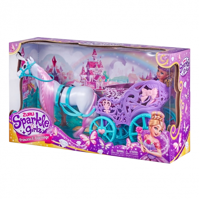 Prinses Sparkle Meisjes met paard en koets