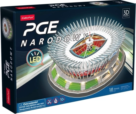 3D-puzzel PGE Narodowy LED-versie