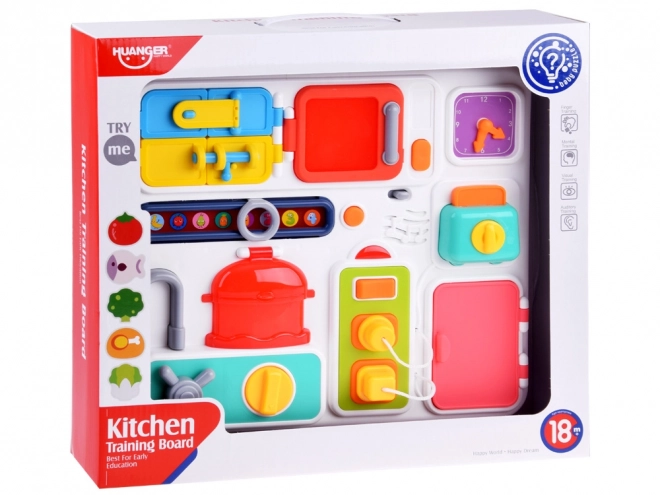 Interaktives Montessori Küchen-Spielzeug