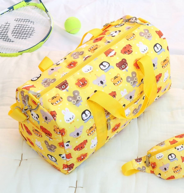Sac de voyage pour enfants Amis des animaux de A Little Lovely Company